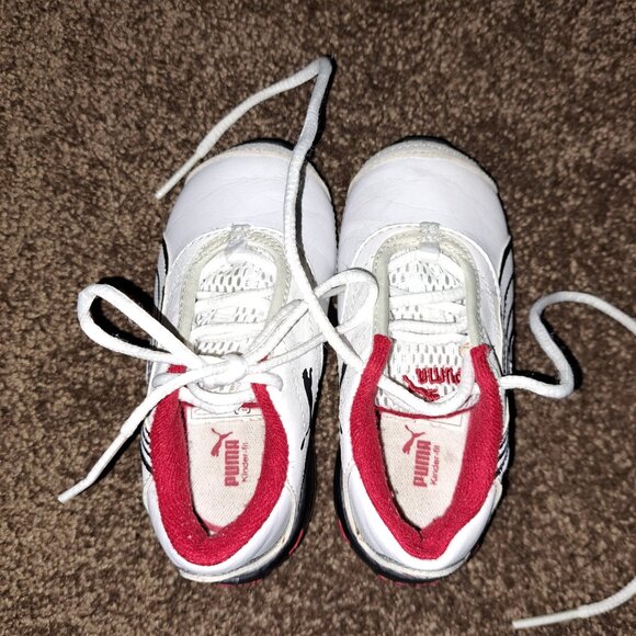 PUMA Cell Kinder-Fit Leather Running Cross Trainer Shoes - Size 6 - Picture 4 of 9